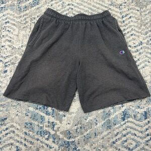 Champion Men's Dark Gray Athletic Shorts